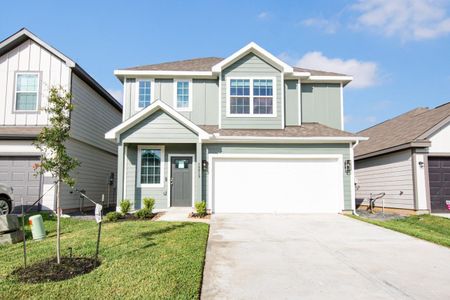 New construction Single-Family house 15615 Coneflower Hills Dr, Houston, TX 77090 plan The Auburn - image