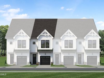 New construction Townhouse house 2021 N Salem St, Apex, NC 27523 - image