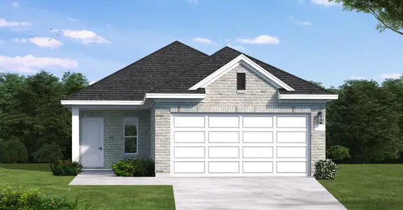 New construction Single-Family house 2172 Hidden Hills Ln, Katy, TX 77493 plan Gray - image