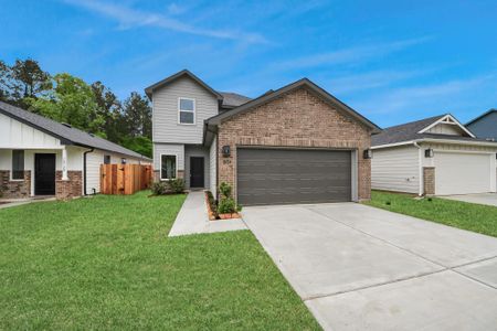 New construction Single-Family house 18724 Loom Dr, Montgomery, TX 77306 plan Holly - image