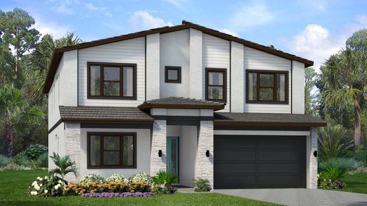 New construction Single-Family house 3901 Sonoma Blvd, Kissimmee, FL 34741 plan Oasis - image