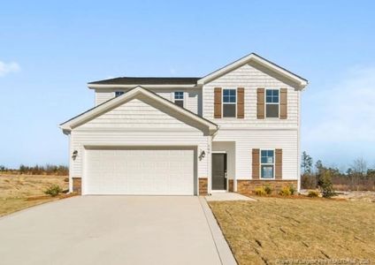 New construction Single-Family house 544 Ashley Heights Dr, Aberdeen, NC 28315 - image