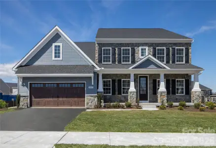 New construction Single-Family house 22 Glenview Meadow Dr, Unit Notthingham, Waxhaw, NC 28173 plan Nottingham - image
