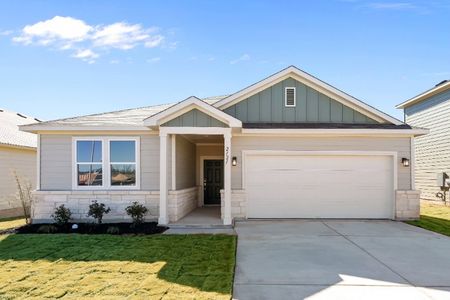 New construction Single-Family house 8311 Smithers Ave, San Antonio, TX 78252 plan Guenther - 2013 - image