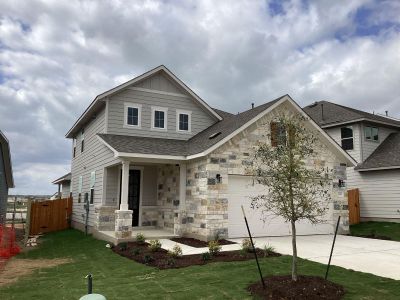 New construction Single-Family house 140 Clover Bnd, Liberty Hill, TX 78642 plan Ladybird - image