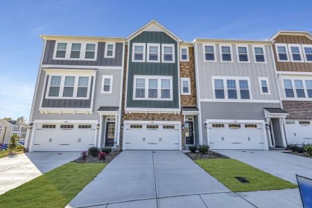 New construction Townhouse house 2803 Carbondale St, Apex, NC 27502 plan Buckingham - image
