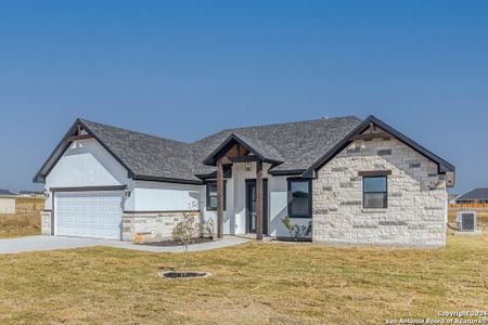 New construction Single-Family house 230 Colonial Ln, La Vernia, TX 78121 - photo 0