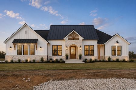 New construction Single-Family house 112 Timber Cyn, La Vernia, TX 78121 - image