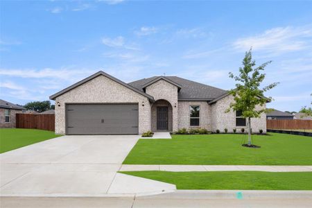 New construction Single-Family house 429 Basalt Dr, Azle, TX 76020 Cromwell II- photo 1 1