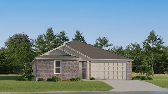 New construction Single-Family house 201 Heritage Groves Rd, Bertram, TX 78605 plan Aaron - image
