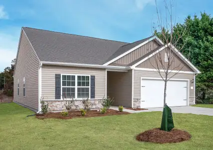 This home has a spacious two-car garage