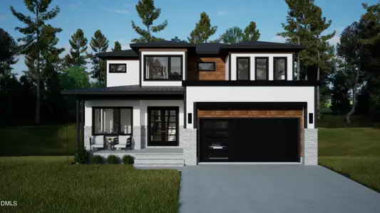 New construction Single-Family house 2542 Vining Branch Wy, Apex, NC 27523 - image