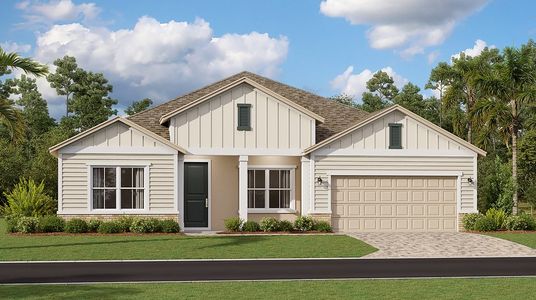 New construction Single-Family house 3152 Namaste Dr, Clermont, FL 34714 plan Inverness - image