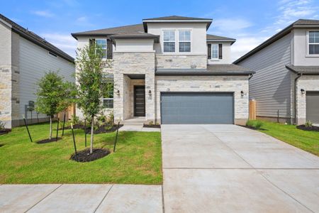 New construction Single-Family house 10716 Worth Ln, Manor, TX 78653 plan Garner - image