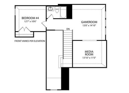 New construction Single-Family house 708 High Summit Dr, Georgetown, TX 78628 plan Bristol - image