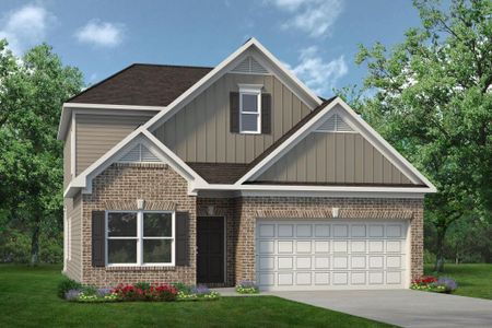 New construction Single-Family house 10 Majestic Oaks Way, Rome, GA 30165 The Caldwell- photo 0