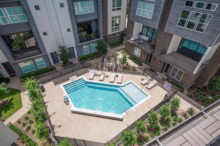 New construction Townhouse house 381 E Greenbriar Ln, Unit 1402, Dallas, TX 75203 null- photo 17 17