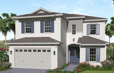 New construction Single-Family house 16610 Town Center Pkwy N, Loxahatchee, FL 33470 plan Poinciana Grand - image