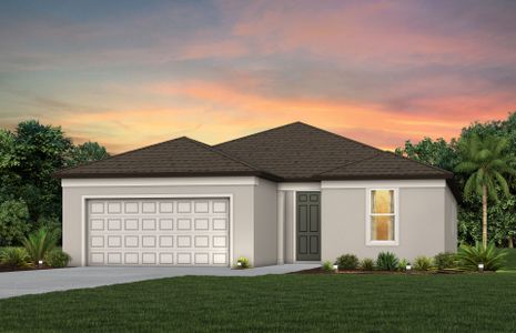 New construction Single-Family house 1622 Canisteo Ct, Zephyrhills, FL 33540 plan Mystique - image