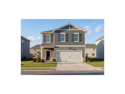 New construction Single-Family house 521 Loblolly Ln, Canton, GA 30114 plan The Rabun B - image