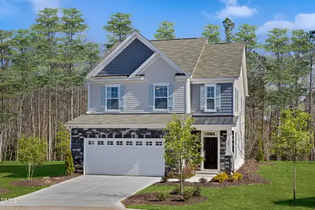 New construction Single-Family house 1549 Briar Brook Ln, Zebulon, NC 27597 - image