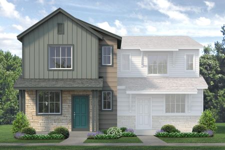 New construction Duplex house 296 Scaup Lane, Johnstown, CO 80534 Biscayne- photo 0