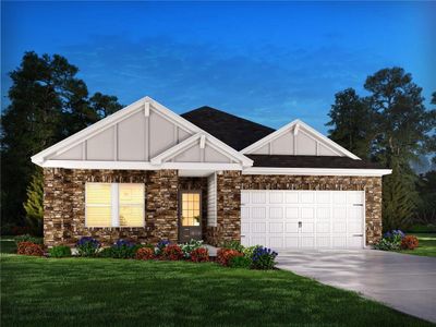 New construction Single-Family house 64 Dew Lake Court, Grayson, GA 30017 Gibson Basement- photo 0