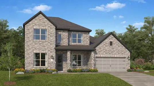 New construction Single-Family house 31407 Meadow Run Ln, Fulshear, TX 77423 plan Teton - image