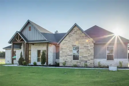 New construction Single-Family house 141 Prairie Winds Dr, Poolville, TX 76487 - image