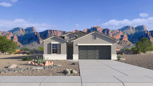 New construction Single-Family house 5488 S 254Th Gln, Buckeye, AZ 85326 plan Mockingbird - image
