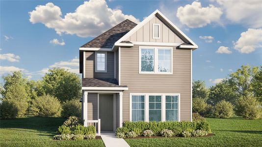 New construction Single-Family house 526 Ansley Ct, Taylor, TX 76574 plan Trinity - image