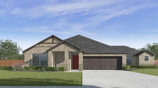 New construction Single-Family house 2304 Tumbleweed Hill Cv, Leander, TX 78641 Monroe- photo 0