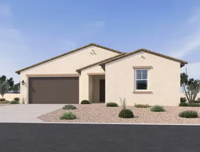 New construction Single-Family house 15615 W Onyx Ave, Waddell, AZ 85355 plan Jade - image