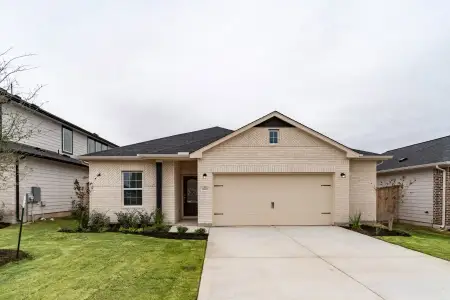 New construction Single-Family house 13617 Hamilton Hart Dr, Elgin, TX 78621 plan Sabine - image