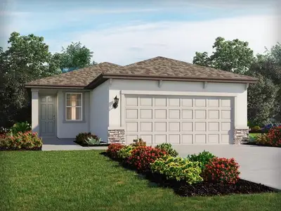 New construction Single-Family house 7926 Lake Powell Pl, Parrish, FL 34219 plan Olympic - image