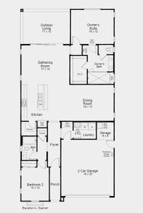 New construction Single-Family house 17700 W Star Point Dr, Goodyear, AZ 85338 plan Marcato - image