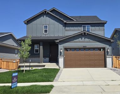 New construction Single-Family house 3642 Sandreed St, Dacono, CO 80514 plan The Mackenzie - image
