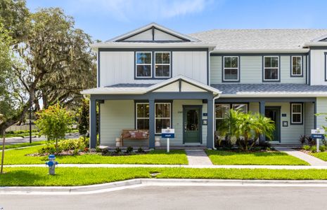 New construction Townhouse house 11242 Channelside Ln, Orlando, FL 32832 plan Julep - image