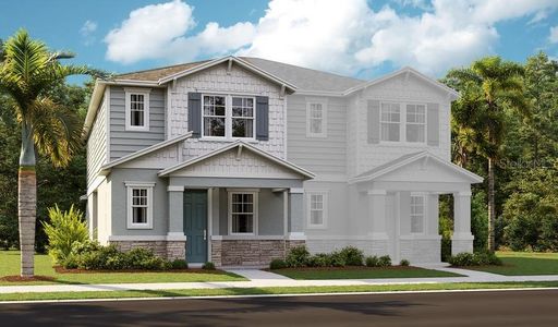 New construction Townhouse house 1520 Erin Breeze Ln, Kissimmee, FL 34744 Boston- photo 0