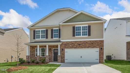 New construction Single-Family house 2224 Fletchers Ridge Drive, Durham, NC 27703 The Wilmington - photo 0