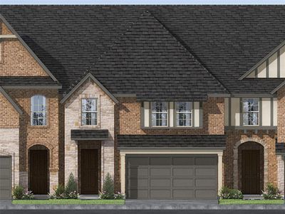 New construction Townhouse house 6903 Yellow Hammer Way, Arlington, TX 76001 Brenham  Front Entry- photo 0