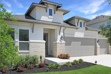 New construction Single-Family house 693 Jackson River Lp, Kyle, TX 78640 plan Chrysolite - image