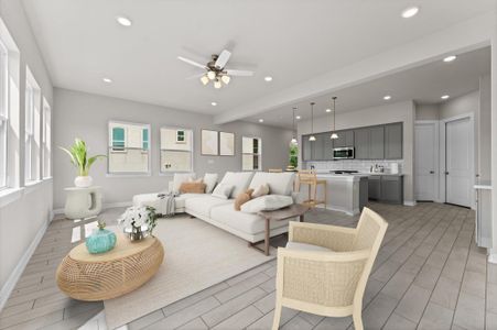 New construction Townhouse house 4029 Boardwalk Blvd, Seabrook, TX 77586 - image 8