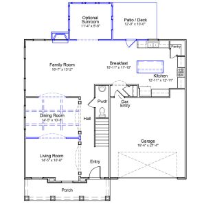 New construction Single-Family house 153 Aldergate Dr, Lexington, SC 29073 plan Roland - image