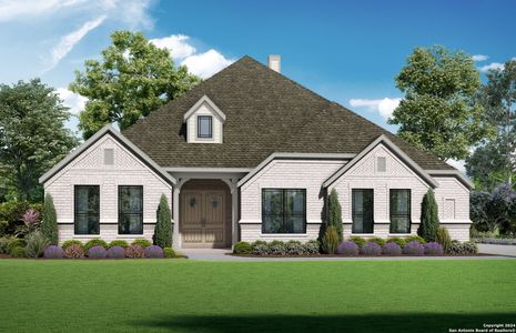 New construction Single-Family house 287 Poe Pkwy, Castroville, TX 78009 The Summerlin C- photo 0