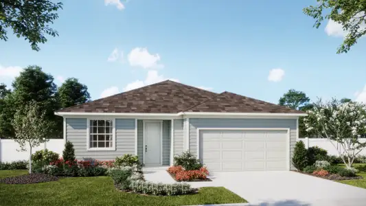 New construction Single-Family house 314 Marion Lp, Haines City, FL 33844 plan Luna - image