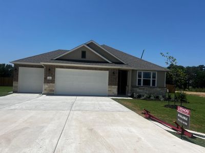 New construction Single-Family house 138 Silverton Ln, Cedar Creek, TX 78612 Slate- photo 0