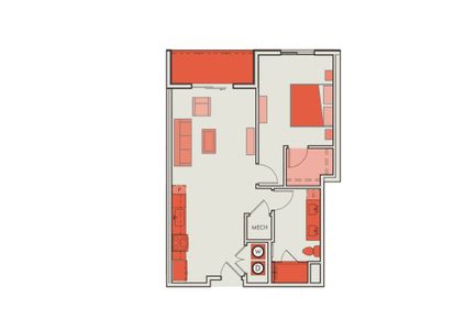 New construction Condo house 1701 Simond Ave, Austin, TX 78723 plan A7 - image