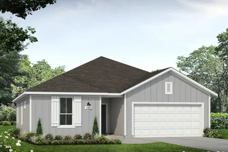 New construction Single-Family house 2651 Winding Creek Rd, Kyle, TX 78640 plan 1657 Casetta - image