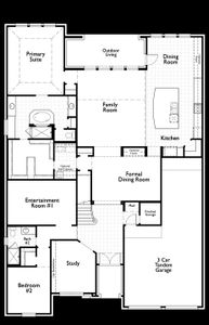 Downstairs Floor Plan